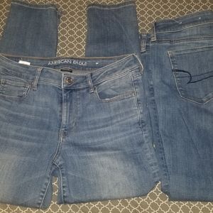 ae size 12 short skinny jeans (2)